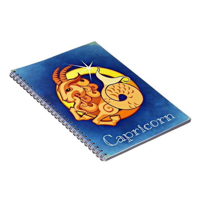 Capricorn Notebook (Right Side)