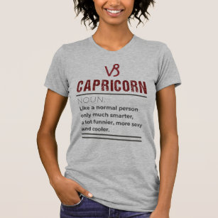 Capricorn Noun - Like a normal person only T-Shirt