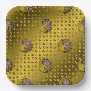Capricorn Paper Plate