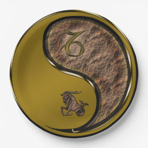 Capricorn Paper Plate