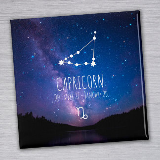 Capricorn | Personalised Zodiac Constellation Magnet