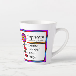 Capricorn Personality Traits Designer Mug