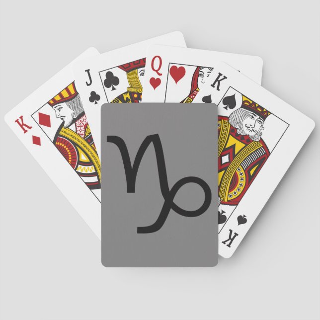 Capricorn Playing Cards (Back)