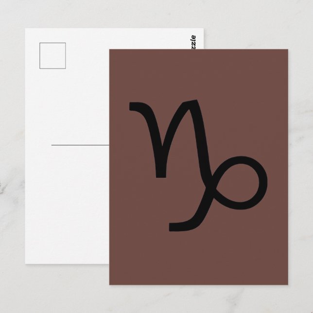 Capricorn Postcard (Front/Back)