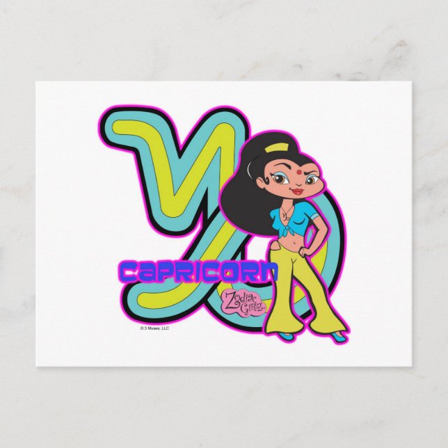 Capricorn Postcard (Front)