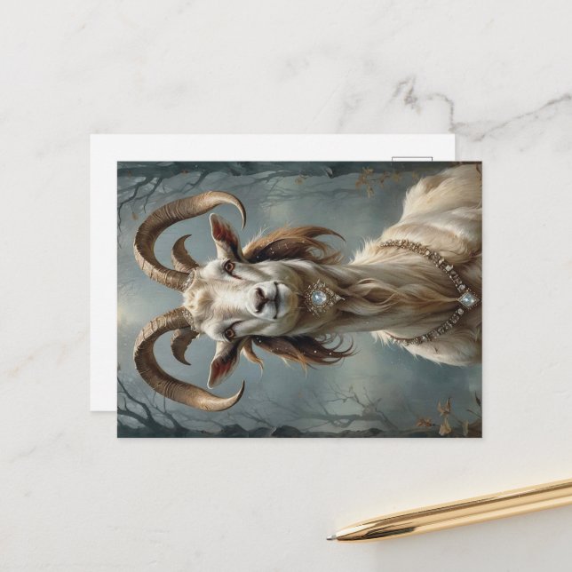 Capricorn  postcard (Front/Back In Situ)