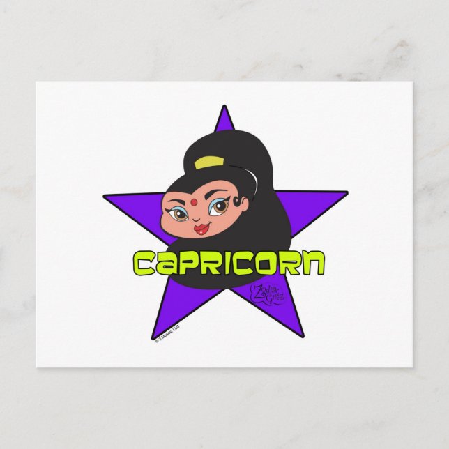 Capricorn Postcard (Front)