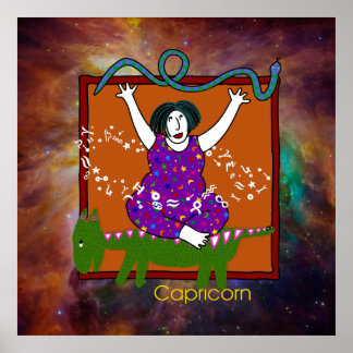 Capricorn Poster Print