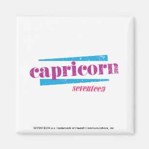 Capricorn Purple Magnet