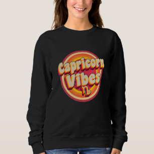 Capricorn Queen Birthday January Birthday Zodiac V Sweatshirt