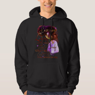 Capricorn Queen Sweet As Candy Birthday  For Black Hoodie