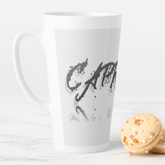 Capricorn Reflection Latte Mug (In Situ)