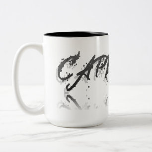 Capricorn Reflection Two-Tone Coffee Mug