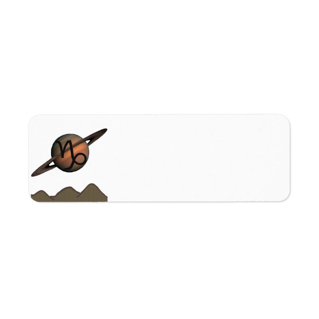 Capricorn Return Address Labels (Front)