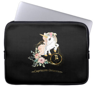 Capricorn Shirt Zodiac Unicorn Sign Astrology for  Laptop Sleeve