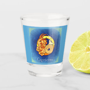 Capricorn Shot Glass