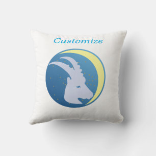 Capricorn Sign Thunder_Cove Cushion