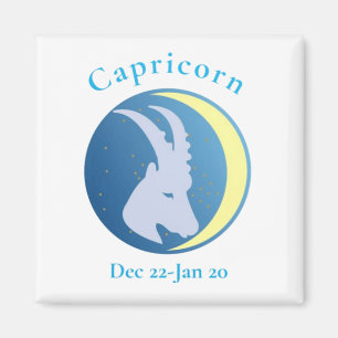 Capricorn Sign Thunder_Cove Magnet