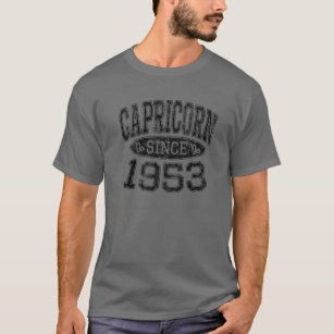 Capricorn Since 1953 Vintage Capricorn Birthday T-Shirt