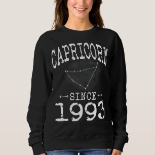 Capricorn Since 1993 Constellation Capricorn Birth Sweatshirt