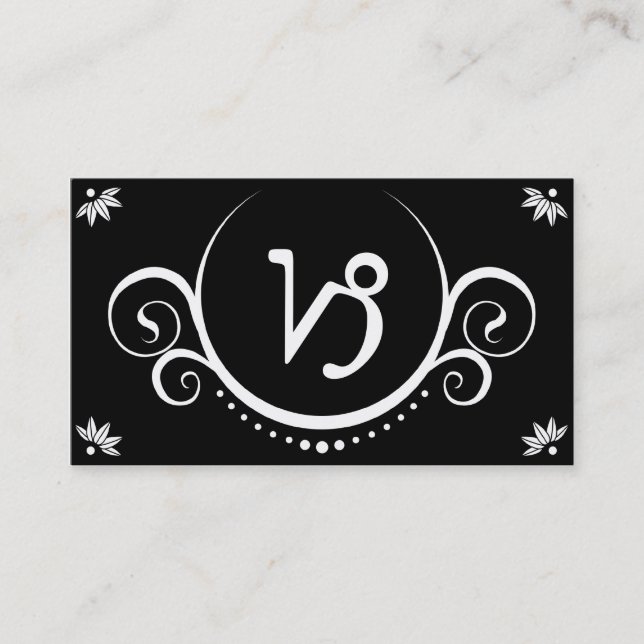 capricorn sophistications business card (Front)