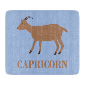 Capricorn Star Sign Goat Cutting Board