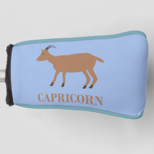 Capricorn Star Sign Goat Golf Head Cover