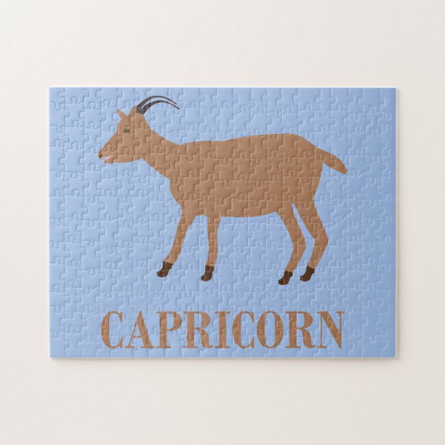 Capricorn Star Sign Goat Jigsaw Puzzle (Horizontal)