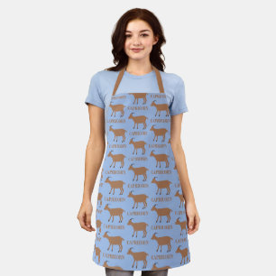Capricorn Star Sign Goat Patterned Apron