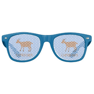 Capricorn Star Sign Goat Retro Sunglasses