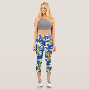 Capricorn star sign Sea Goat zodiac star Capri Leggings