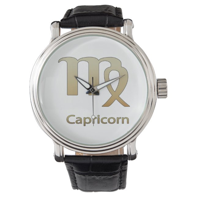 Capricorn Star Sign Watch (Front)