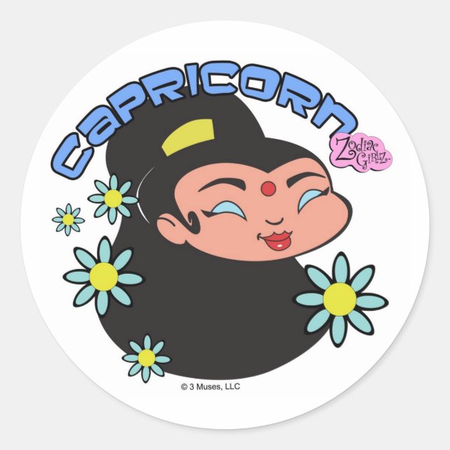 Capricorn Stickers (Front)