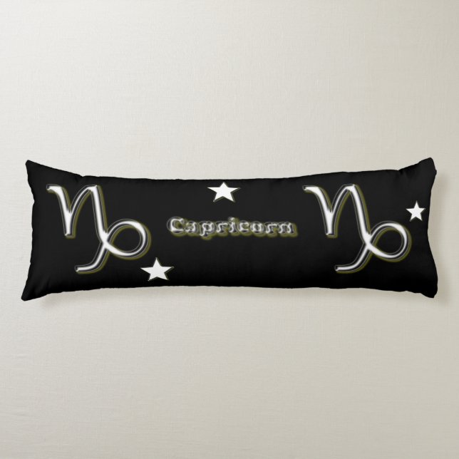 Capricorn symbol body cushion (Front)