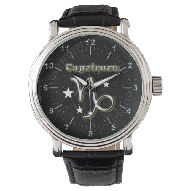 Capricorn symbol watch (Front)