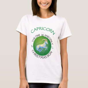 Capricorn The Christmas Sign T-Shirt