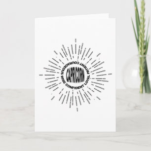 Capricorn the Goat happy birthday Dec Jan zodiac Card