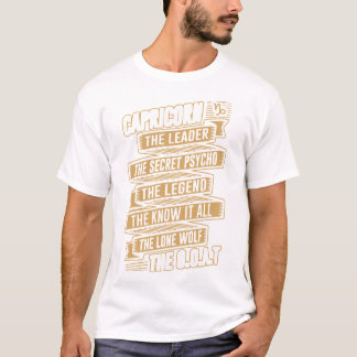 capricorn the leader the secret psycho the legend T-Shirt