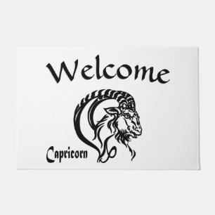 Capricorn the Sea Goat Zodiac Doormat