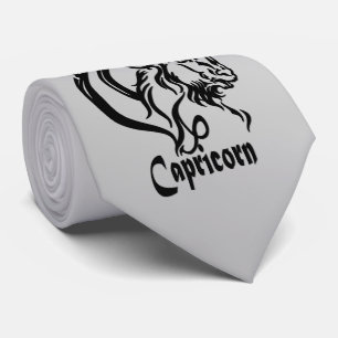 Capricorn the Sea Goat Zodiac S Tie