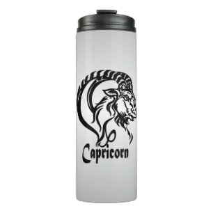 Capricorn the Sea Goat Zodiac Thermal Tumbler