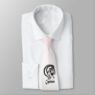 Capricorn the Sea Goat Zodiac Tie