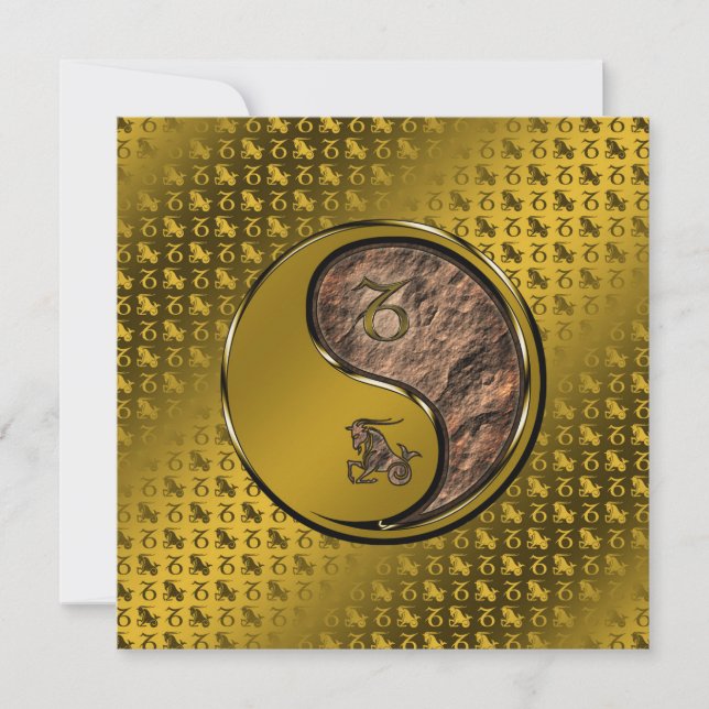 Capricorn the Seagoat Card (Front)