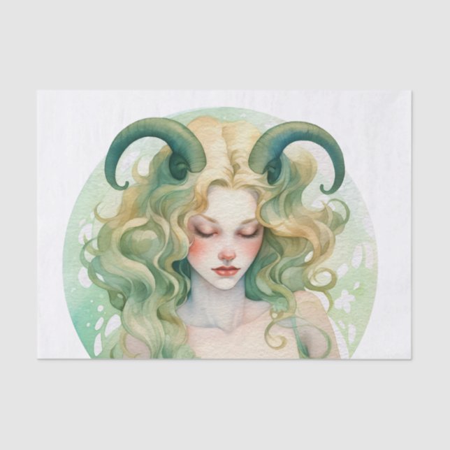 Capricorn Tissue Paper (Front)