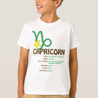 Capricorn Traits Kids T-Shirt
