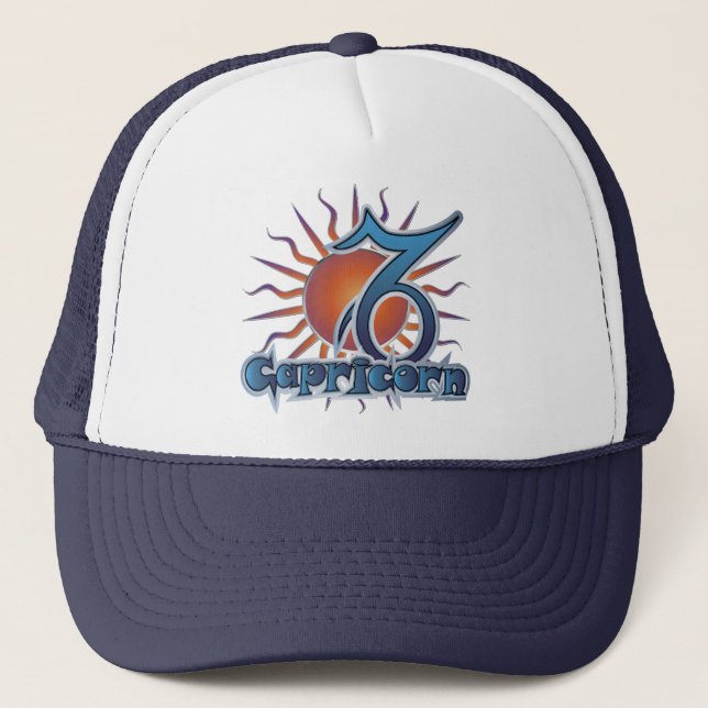 Capricorn Trucker Hat (Front)