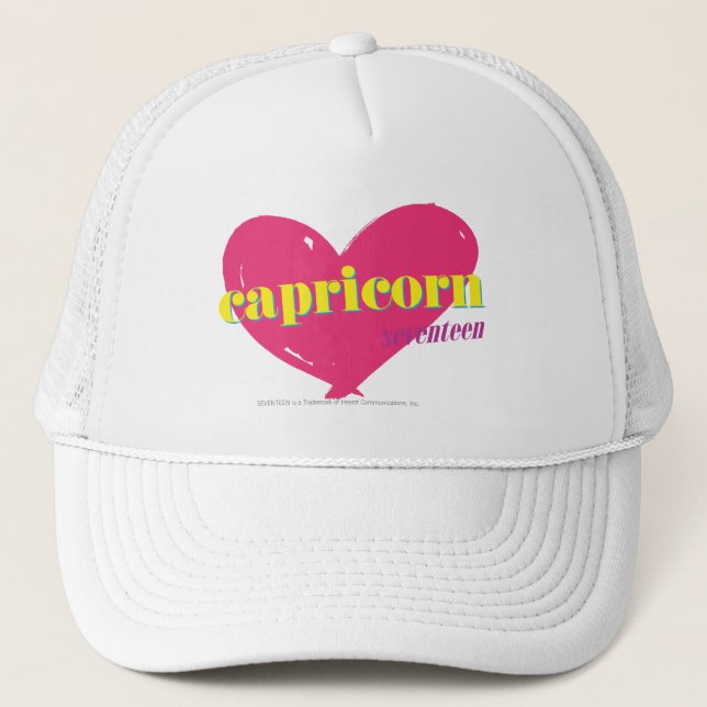 Capricorn Trucker Hat (Front)