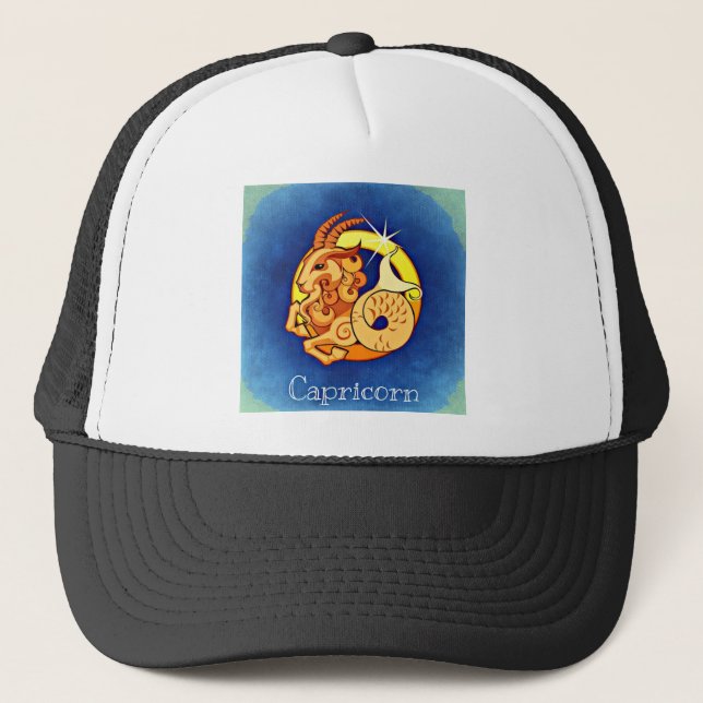 Capricorn Trucker Hat (Front)