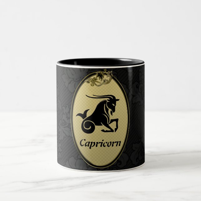 Capricorn Two-Tone Coffee Mug (Center)