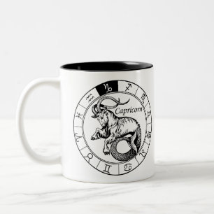 capricorn Two-Tone coffee mug